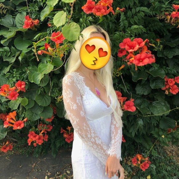 Dresses & Skirts - Boho lace white wedding dress gown bridal gown